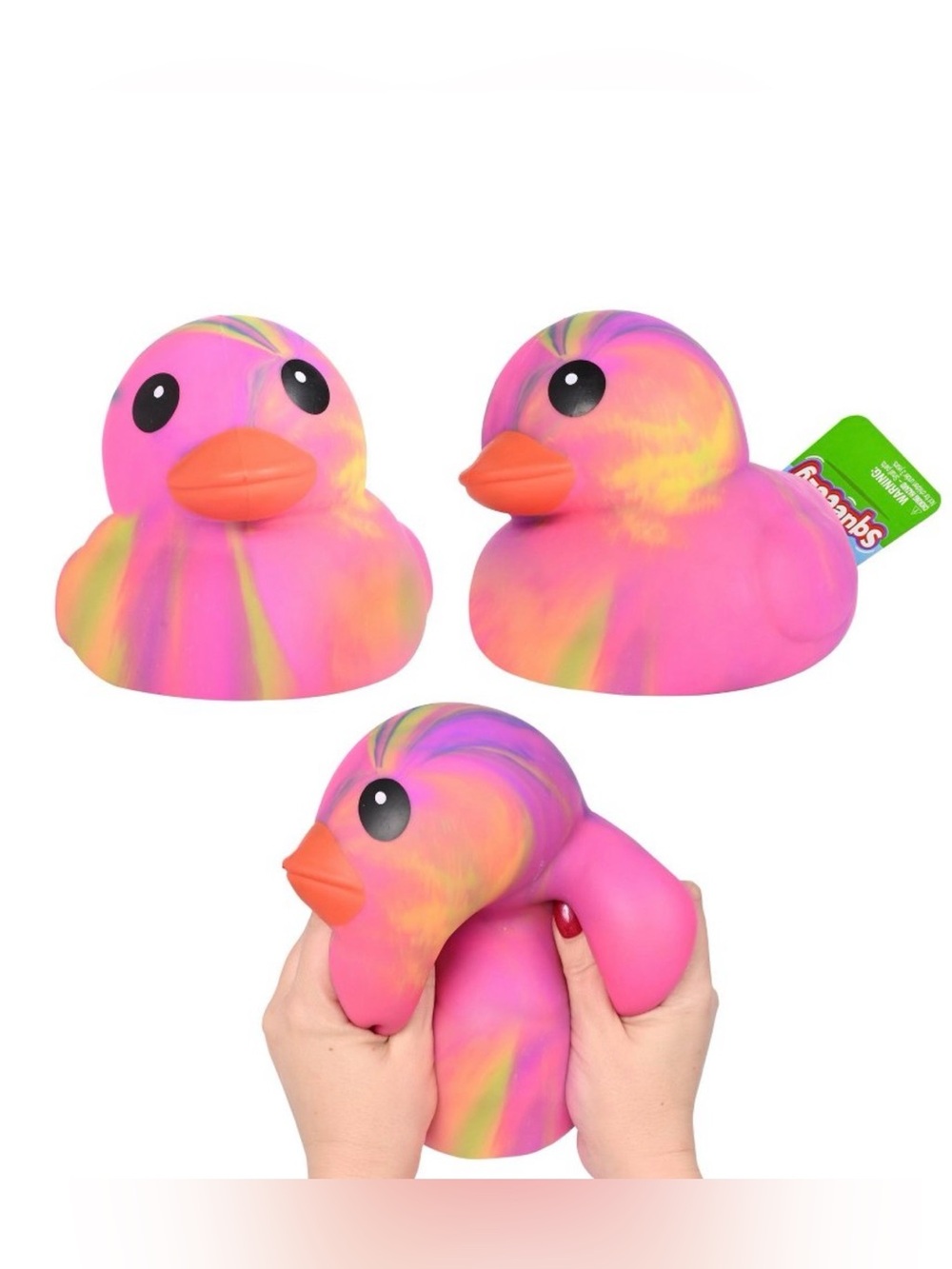 Sunny Days Jumbo Squeeezy Tie-Dye Duck